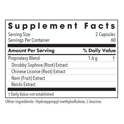 Allergy Research Group PhytoCort Supplement - Respiratory Support, Lung Health, Lung Detox, Lung Cleanse, Healthy Breathing, Herbal Support, Reishi, Licorice, Noni, Vegetarian Capsules - 120 Count Nirvana Guru