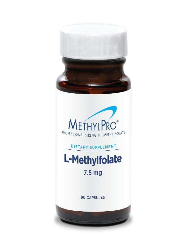 MethylPro L-Methylfolate 7.5 mg - L Methyl Folate, Methylfolate Supplement for Women & Men, Methylated Vitamin B9 (5-MTHF) for Brain Health, Focus, and Calm - 90 Capsules (Pack of 1) - Nirvana Guru