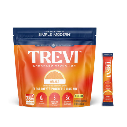 TREVI™ Sugar Free Electrolytes - Drink Mix Hydration Powder Packets - 28 Count - Variety Pack 1