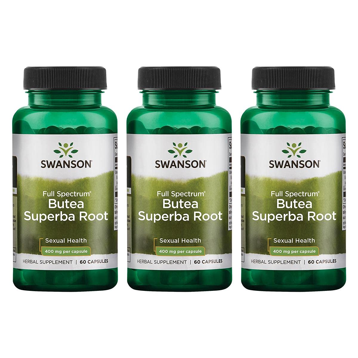 Swanson Butea Superba Root Full Spectrum Intimacy & Sexual Support 400 Milligrams 60 Capsules 2 Pack Nirvana Guru