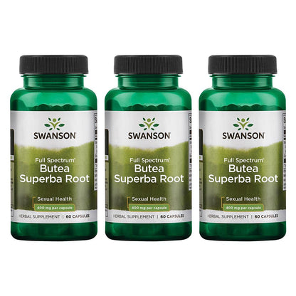 Swanson Butea Superba Root Full Spectrum Intimacy & Sexual Support 400 Milligrams 60 Capsules 2 Pack Nirvana Guru
