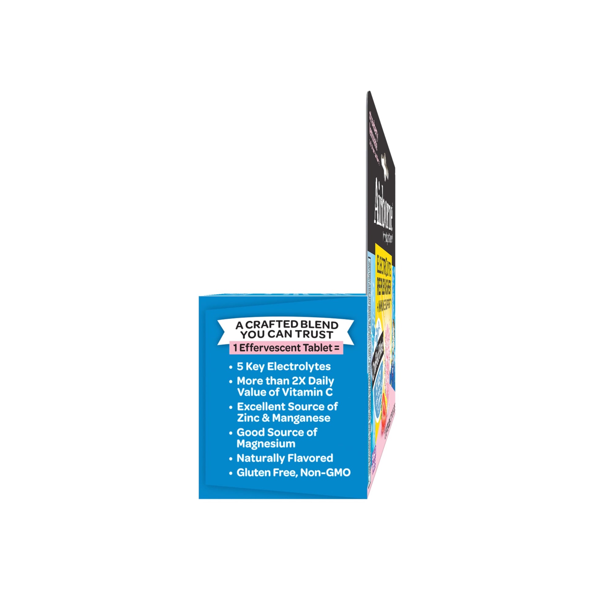 Airborne® Effervescent Tablets - Electrolyte Replenisher - Strawberry Lemon 72/10 ct. Nirvana Guru