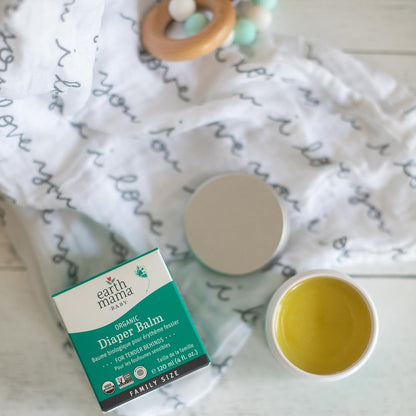 Earth Mama Organic Diaper Balm 2-Ounce | Diaper Cream for Baby | EWG Verified, Petroleum & Artificial Fragrance-Free with Calendula for Sensitive Skin (2-Pack) Nirvana Guru