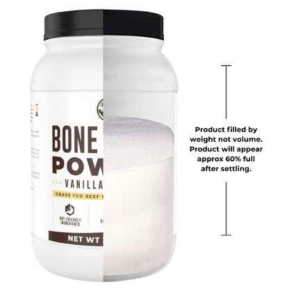 Bone Broth Protein Powder, Chocolate, Grass Fed 2lbs, 42 servings 16g protein, 13g Collagen. Low Carb, 2 net Carb, Dairy Free, Keto Friendly Bone Broth Protein Supplement with Collagen Types I & III - Nirvana Guru