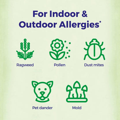 Boiron AllergyCalm Tablets for Relief from Allergy and Hay Fever Symptoms of Sneezing, Runny Nose, and Itchy Eyes or Throat - 60 Count - Nirvana Guru