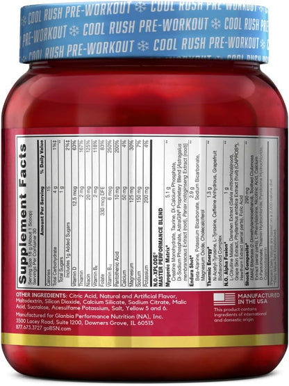 BSN N.O.-XPLODE Pre Workout Powder, Energy Supplement for Men and Women with Creatine and Beta-Alanine, Flavor: Fruit Punch, 30 Servings Nirvana Guru