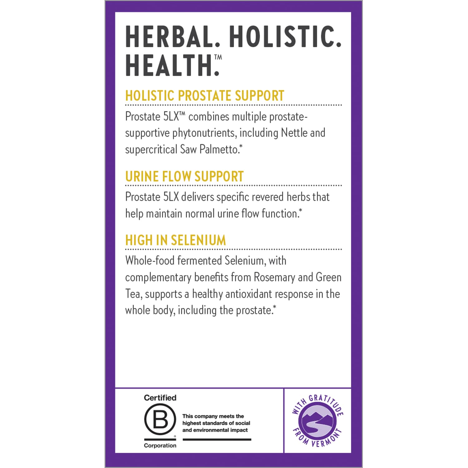 New Chapter Prostate Supplement - Prostate 5LX™ with Clinical Strength Saw Palmetto + Fermented Selenium for Men’s Wellness - 180 ct Vegetarian Capsule - Nirvana Guru
