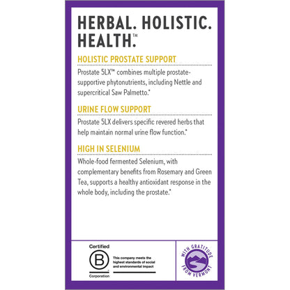 New Chapter Prostate Supplement - Prostate 5LX™ with Clinical Strength Saw Palmetto + Fermented Selenium for Men’s Wellness - 180 ct Vegetarian Capsule - Nirvana Guru