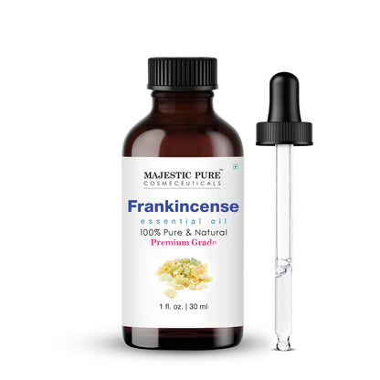 Majestic Pure Lavender Essential Oil with Glass Dropper | 100% Pure and Natural Lavender Oil | Premium Grade Essential Oils for Diffusers, Skin, Aromatherapy, Massage | 4 Fl Oz - Nirvana Guru