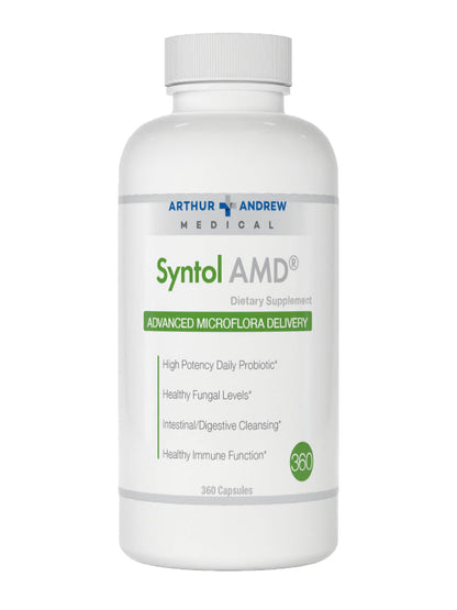 Arthur Andrew Medical, Syntol, 3-in-1 Formula with Probiotics, Prebiotic Fiber & Yeast Cleansing Multi-Enzymes, 90 Nirvana Guru