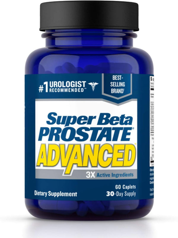 Advanced Prostate Supplement for Men – Reduce Bathroom Trips, Promote Sleep, Support Urinary Health & Bladder Emptying. Beta Sitosterol not Saw Palmetto. (60 Caplets, 1-Bottle) Nirvana Guru