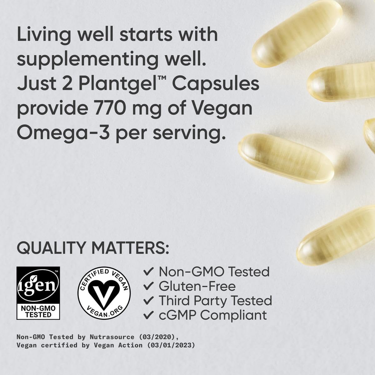 Sports Research® Vegan Omega-3 Algae Oil - Nirvana Guru