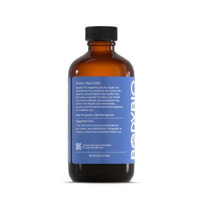 BodyBio PC - Phosphatidylcholine for Brain Health, Mental Clarity, Cognitive Function, Cellular Repair & Healthy Aging, Phospholipid Complex Supplement for Gentle Daily Detox Nirvana Guru