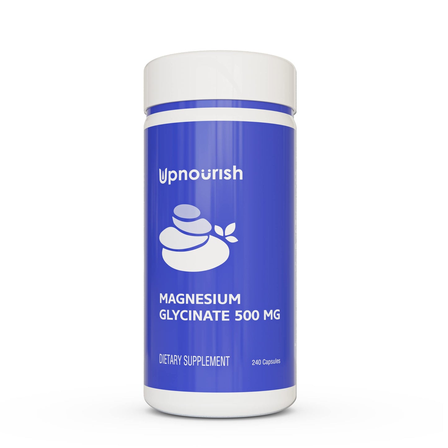 UpNourish Magnesium Supplement - 10 in 1 Magnesium Complex - Full Spectrum Magnesium Mineral Supplements with Glycinate, Citrate, Taurate, Malate, Carbonate, Oxide and More, 240 Vegan Capsules Nirvana Guru