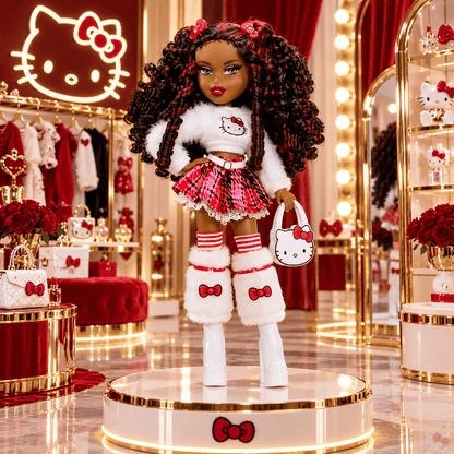 Bratz x Hello Kitty Sasha Fashion Doll with Outfit and Accessories