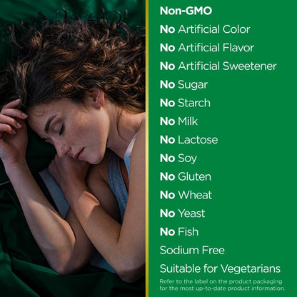 Nature's Bounty Melatonin, 100% Drug Free Sleep Aid, Promotes Relaxation and Sleep Health, 1mg, 180 Tablets Nirvana Guru