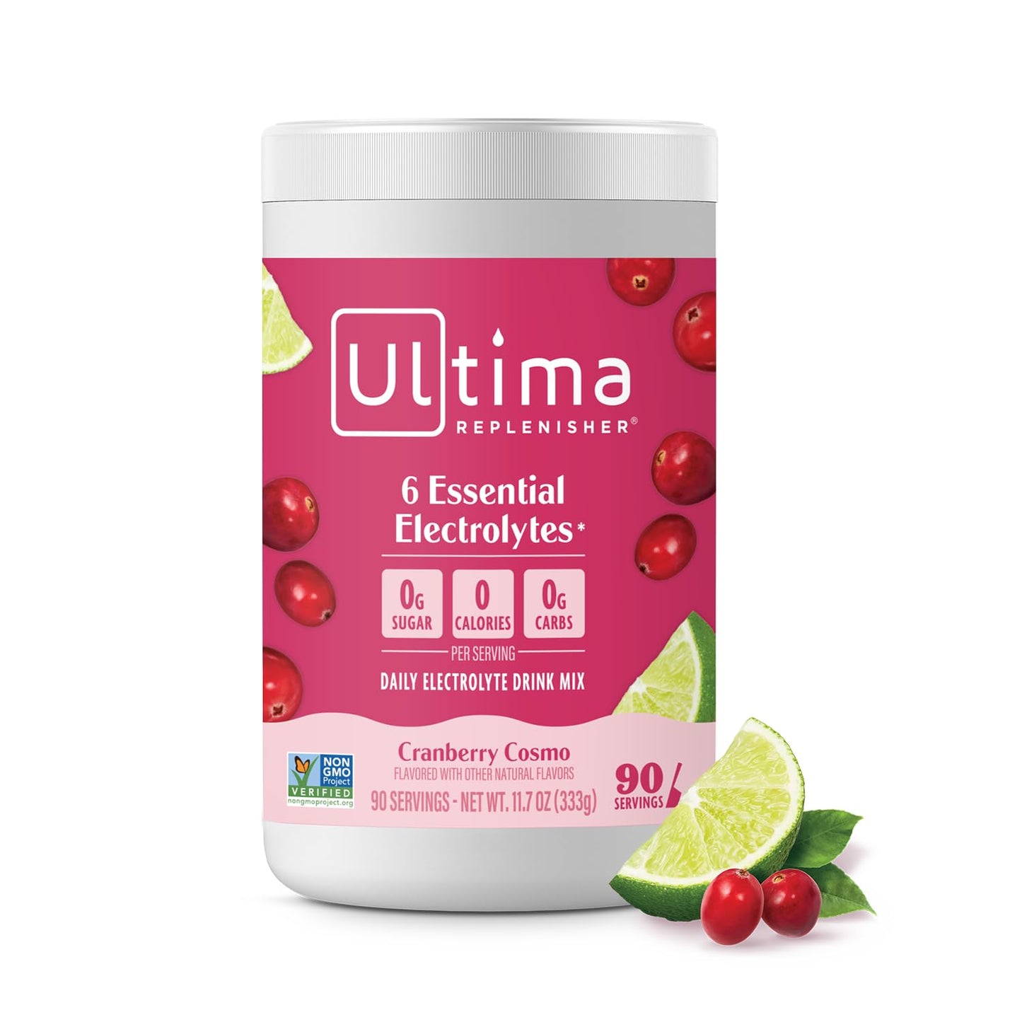 Ultima Replenisher Daily Electrolyte Powder Drink Mix – Sugar Free – Lemonade, 90 Servings – Hydration Powder with 6 Key Electrolytes and Trace Minerals – Keto Friendly, Vegan, Non-GMO - Nirvana Guru