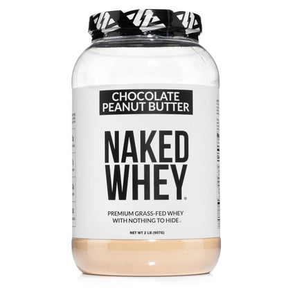 NAKED Whey Vanilla Protein Powder - Only 3 Ingredients - Grass Fed Whey Protein Powder, Vanilla Flavor, and Organic Coconut Sugar, No GMO, No Soy, and Gluten Free - 24 Servings