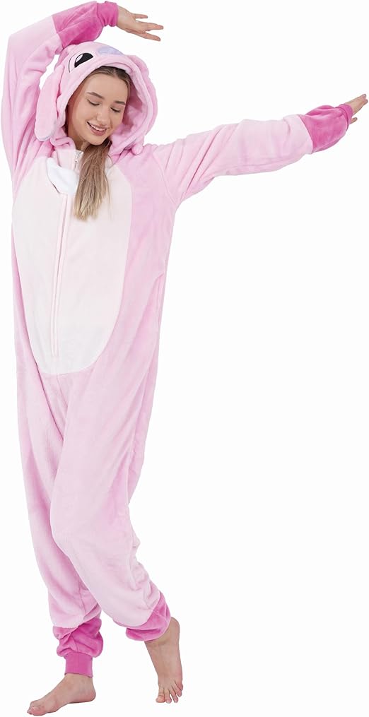 Beauty Shine Unisex Adult Onesie One Piece Pajamas Cosplay Cartoon Costume Halloween Christmas Sleepwear Jumpsuit Homewear nirvanaguru