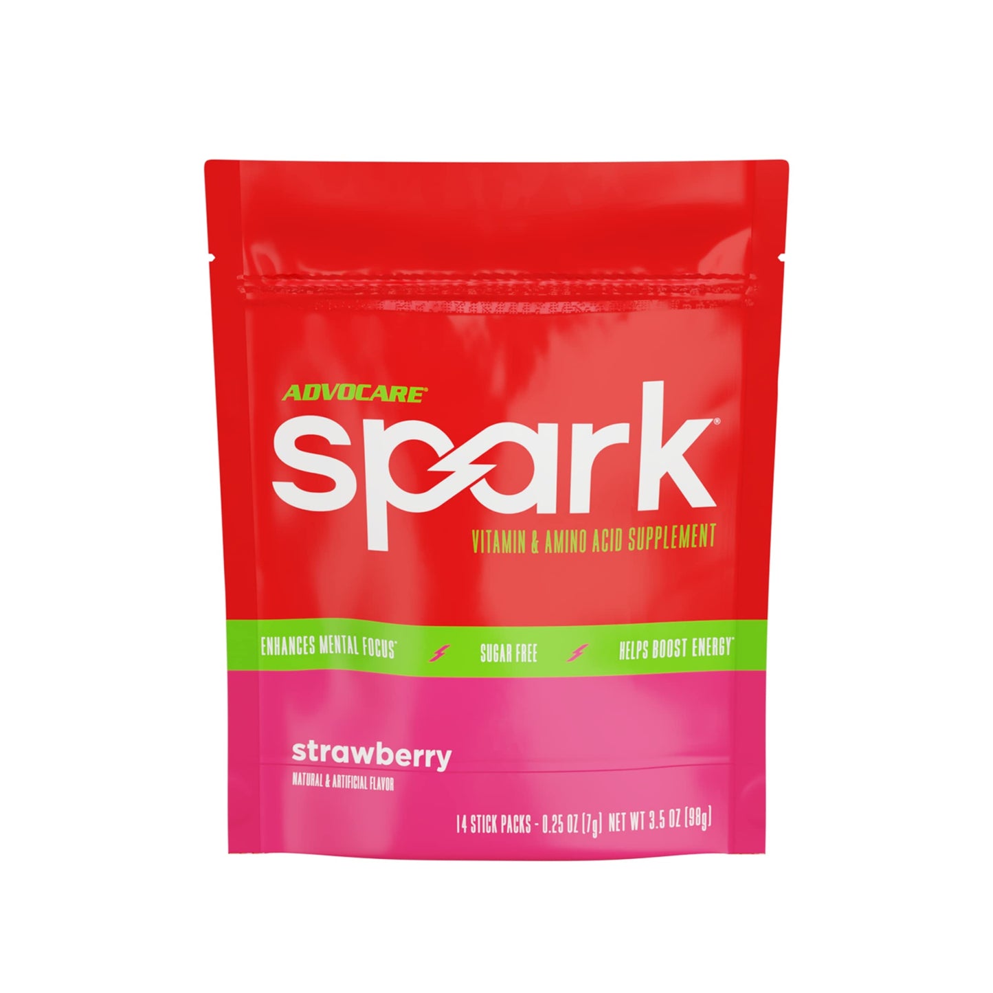 AdvoCare Spark Vitamin & Amino Acid Supplement - Focus & Energy Drink Powder Mix with Vitamin A, B-6, C & E - Also Includes L-Carnitine & L-Tyrosine - Fruit Punch - 10.5 oz Nirvana Guru