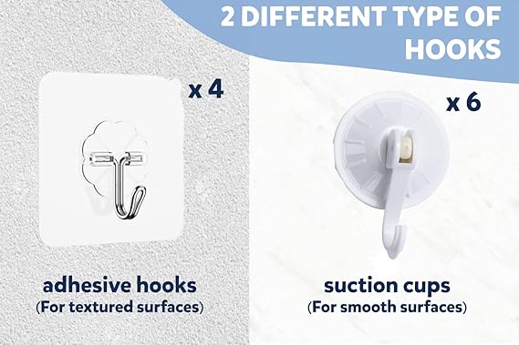 2 x Mesh Bath Toy Organizer + 8 Ultra Strong Hooks – The Perfect Bathtub Toy Holder & Bathroom or Shower Caddy – These Multi-use Net Bags Make Baby Bath Toy Storage Easy – For Kids & Toddlers nirvanaguru