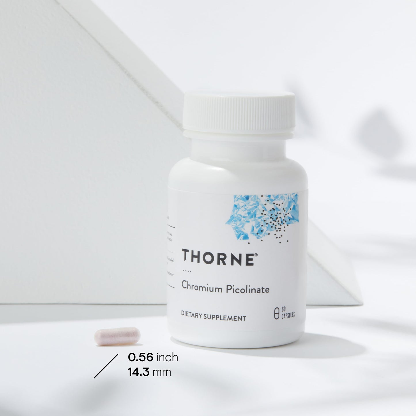 THORNE Chromium Picolinate - Essential Mineral Supplement for Healthy Metabolism Support* - Supports Carbohydrate Cravings* - Dairy, Soy & Gluten-Free - 60 Capsules Nirvana Guru