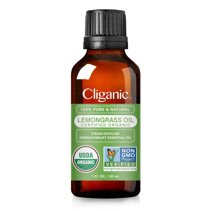 Cliganic Organic Lavender Essential Oil - 100% Pure Natural Undiluted, for Aromatherapy Diffuser | Non-GMO Verified (Packaging May Vary)
