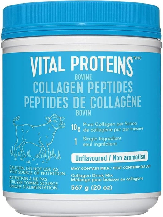 Vital Proteins Unflavoured Collagen Peptides, 567 GR - Nirvana Guru