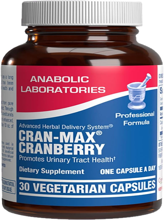 Cranberry Pills for Women Urinary Tract Health - Clinical Strength Cran-Max® Cranberry Extract Capsules to Support Bladder Cleansing and Urinary Tract Health for Women - Super Potent Vegan & Non-GMO Nirvana Guru