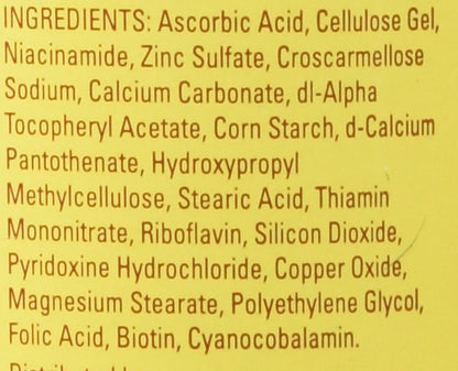 Nature Made Stress B Complex with Vitamin C and Zinc, Dietary Supplement for Immune Support, 75 Tablets, 75 Day Supply - Nirvana Guru