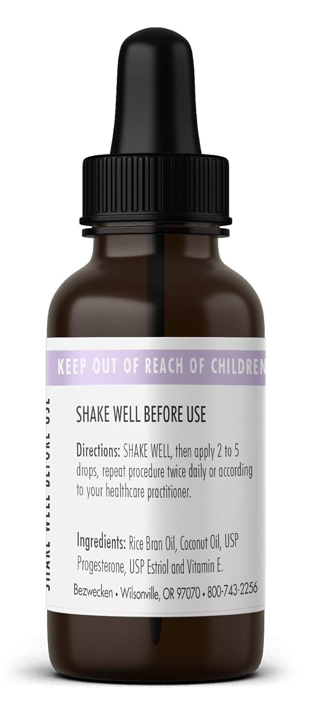 Bezwecken - OstaB3-L 4x - 10mL Topical Oil Blend - Professionally Formulated Menopause Symptom Support - Safe, Natural, Estradiol-Free Formula - 30 Day Supply Nirvana Guru