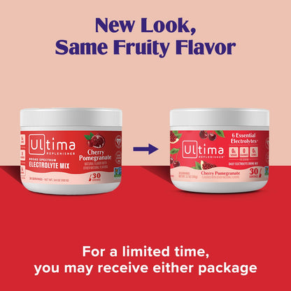 Ultima Replenisher Daily Electrolyte Powder Drink Mix – Sugar Free – Watermelon, 30 Servings – Hydration Powder with 6 Key Electrolytes and Trace Minerals – Keto Friendly, Vegan, Non-GMO - Nirvana Guru