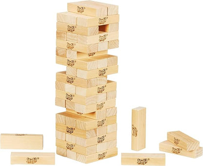 Hasbro Gaming Jenga Wooden Blocks Stacking Tumbling Tower Game | Party Games for Kids & Families | Easter Basket Stuffers | Ages 6+ (Amazon Exclusive) nirvanaguru