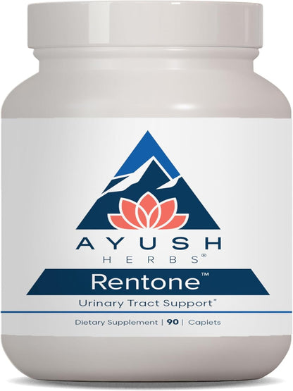 Ayush Herbs Rentone - Kidney Support Supplement with Cranberry, Kidney Cleanse Pills for Women & Men, Urinary Health & Bladder Function - 90 Vegetarian Capsules (1 Count) Nirvana Guru