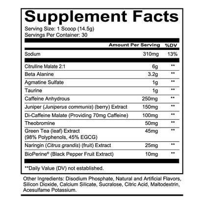REDCON1 Total War Pre Workout Powder, Blue Lemonade - Beta Alanine + Citrulline Malate Keto Friendly Preworkout for Men & Women with 320mg of Caffeine - Fast Acting (30 Servings) Nirvana Guru