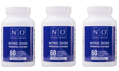 Nitric Oxide Lozenges - 60 Count - Nitric Oxide Supplement for Heart Health, Circulation, Energy, Blood Flow, Oxygenation, Healthy Blood Pressure, Cardiovascular Support for Men & Women Nirvana Guru