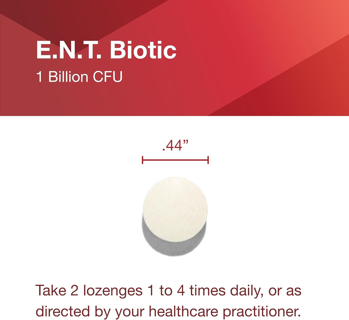 PROTOCOL FOR LIFE BALANCE E.N.T. Biotic - Probiotic Lozenge - Oral & Throat Health - 1 Billion CFU - Immune Support - Refrigerate for Live Bacteria - Nut & Soy Free - 60 Lozenges Nirvana Guru