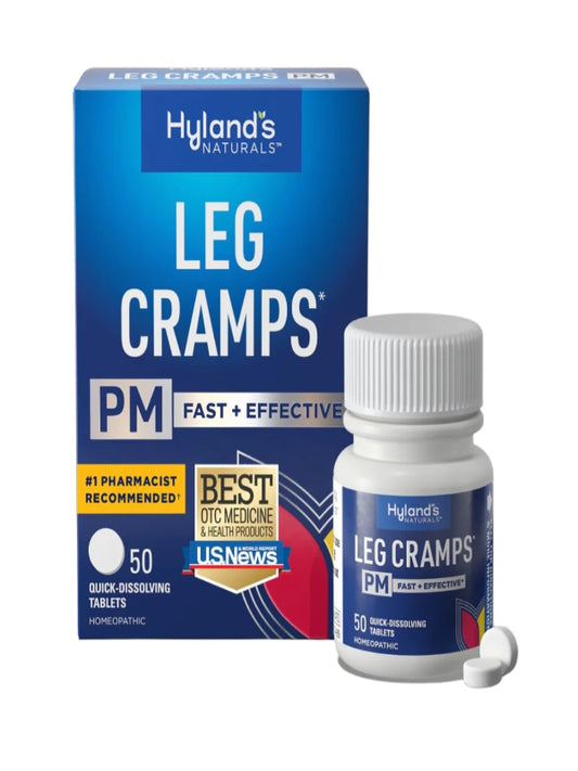Hyland's Leg Cramp Tablets, Natural Relief of Calf, Leg and Foot Cramp, Quick Dissolving Tablets, 100 Count
