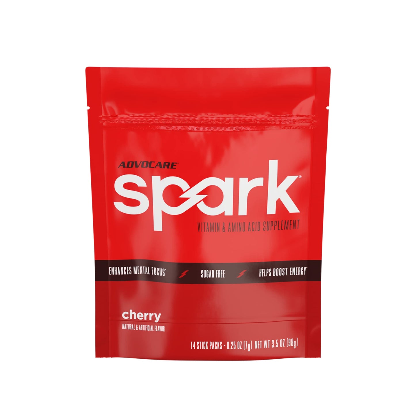 AdvoCare Spark Vitamin & Amino Acid Supplement - Focus & Energy Drink Powder Mix with Vitamin A, B-6, C & E - Also Includes L-Carnitine & L-Tyrosine - Fruit Punch - 10.5 oz Nirvana Guru