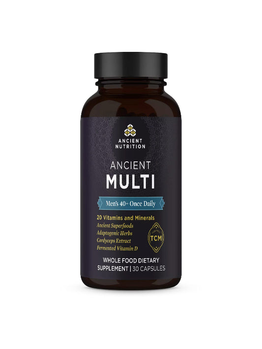ANCIENT NUTRITION Men's 40+ 1-Day Multivitamin, 30 CT - Nirvana Guru