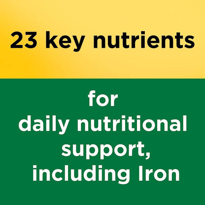Nature Made Multivitamin Tablets with Iron, Multivitamin for Women and Men for Daily Nutritional Support, 130 Tablets, 130 Day Supply (Packaging May Vary) - Nirvana Guru