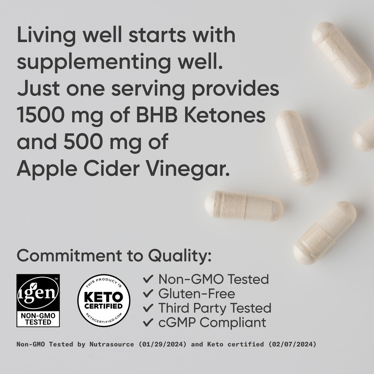 Sports Research Apple Cider Vinegar with Cayenne Pepper | Made from Organic Fermented Apple Cider - Non-GMO Project Verified & Vegan Certified (120 Veggie Capsules) - Nirvana Guru