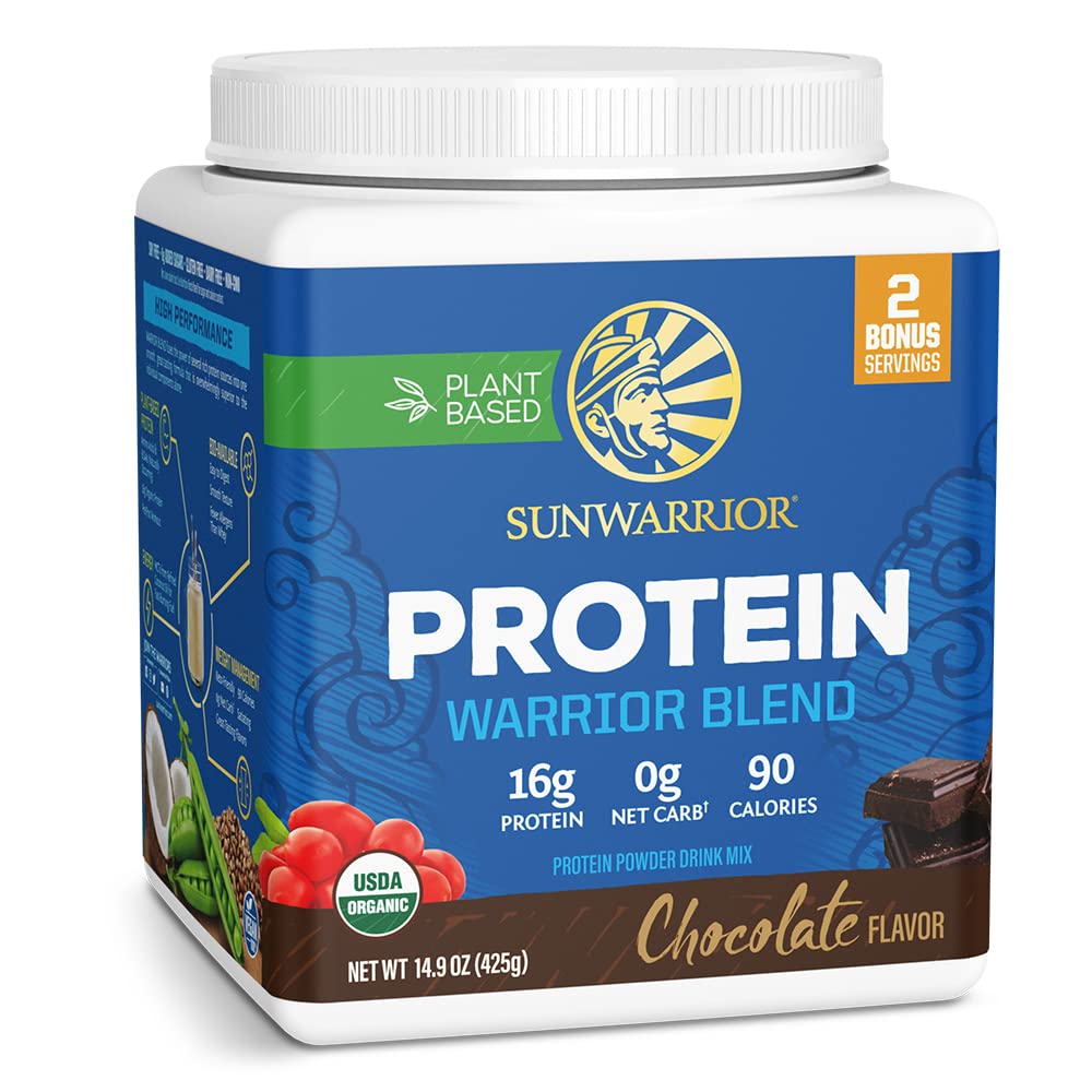 Organic Plant Based Protein Powder | Vegan Organic Protein Powder Vanilla Flavored with BCAA Amino Acids & Hemp Seed Pea Blend | Non-GMO Soy Dairy Filler & Gluten Free (Vanilla, 32 Servings) - Nirvana Guru