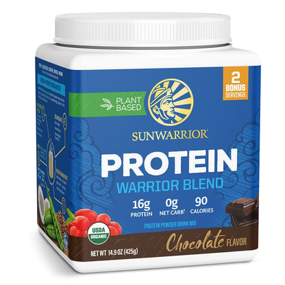 Organic Plant Based Protein Powder | Vegan Organic Protein Powder Vanilla Flavored with BCAA Amino Acids & Hemp Seed Pea Blend | Non-GMO Soy Dairy Filler & Gluten Free (Vanilla, 32 Servings) - Nirvana Guru