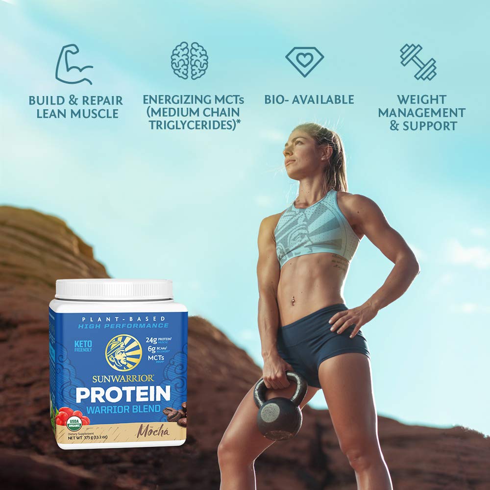 Organic Plant Based Protein Powder | Vegan Organic Protein Powder Vanilla Flavored with BCAA Amino Acids & Hemp Seed Pea Blend | Non-GMO Soy Dairy Filler & Gluten Free (Vanilla, 32 Servings) - Nirvana Guru