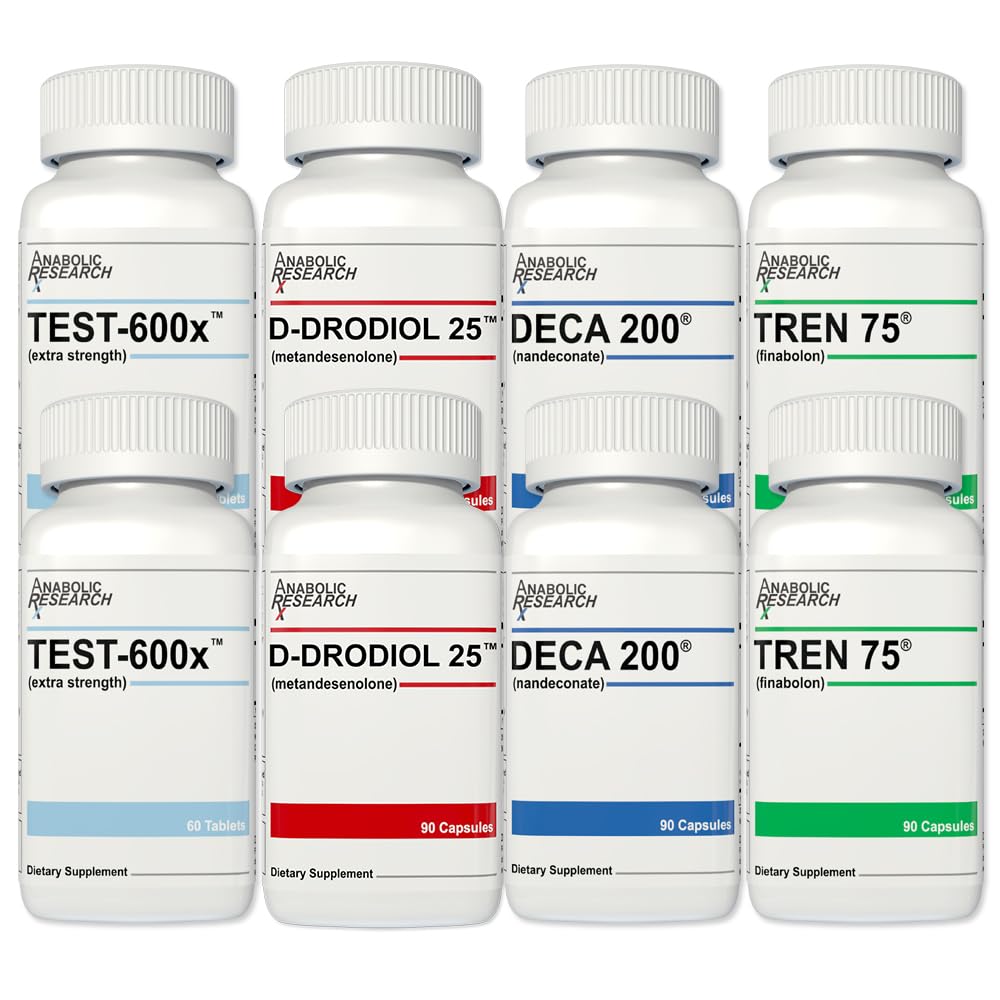 Mass Stack - Test-600x, D-drodiol 25, Deca 200, Tren 75-1 Month Supply Nirvana Guru