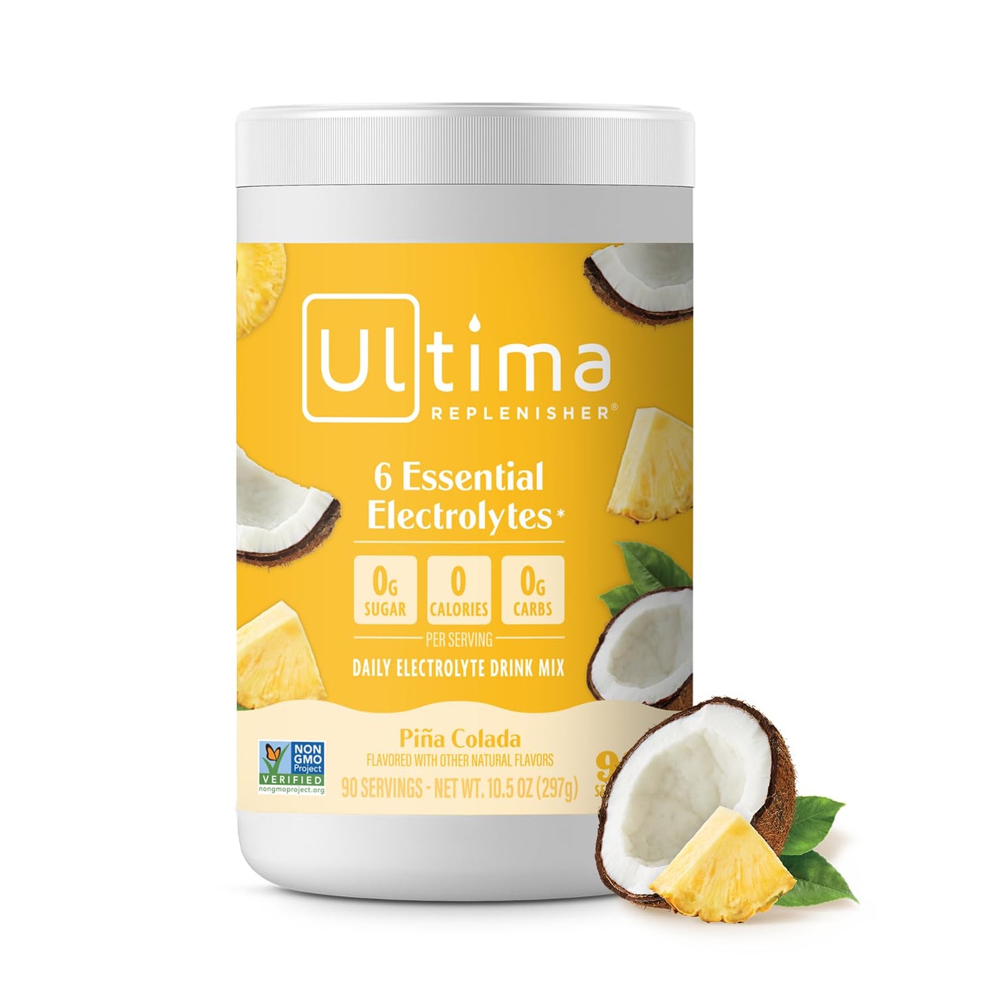 Ultima Replenisher Daily Electrolyte Powder Drink Mix – Sugar Free – Lemonade, 90 Servings – Hydration Powder with 6 Key Electrolytes and Trace Minerals – Keto Friendly, Vegan, Non-GMO - Nirvana Guru