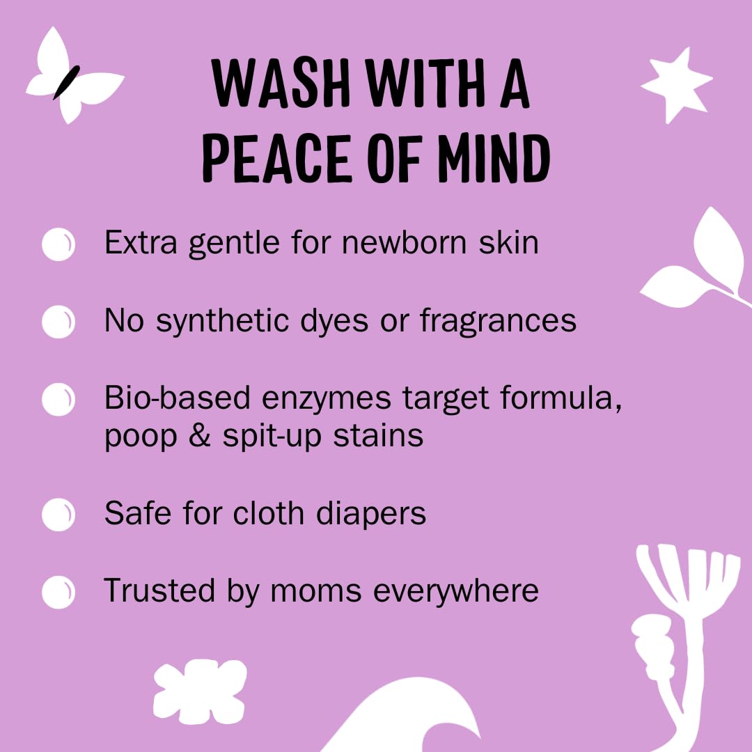 Molly's Suds Baby Laundry Detergent Powder | Removes Formula, Poop & Spit-Up Stains | Extra Gentle for Newborns (Sweet Baby Shea) Nirvana Guru