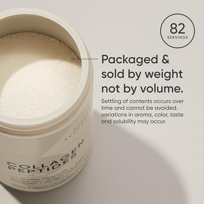 Sports Research Collagen Peptides  Unflavored - Nirvana Guru