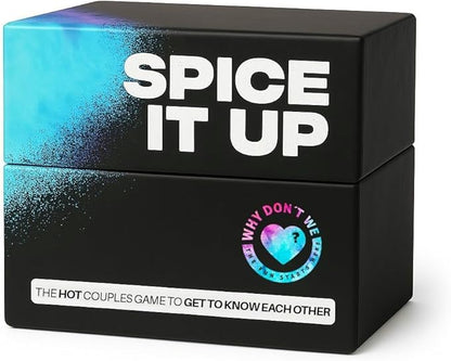 Why Don't We - Spice IT UP - Super Fun Couples Games for Date Nights: 150 Cards with Conversations, Spicy Dares & More - Best Date Night Games for Couples - Romantic Adult Couple Game nirvanaguru